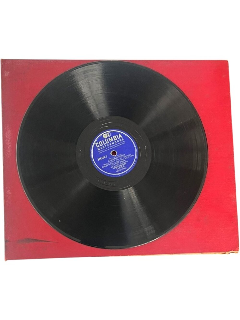Lily Pons Records 12" Shellac - See Pics & Description includes Binder LOT of 10